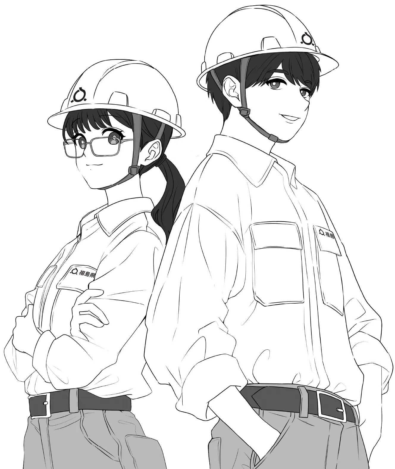 職員イラスト