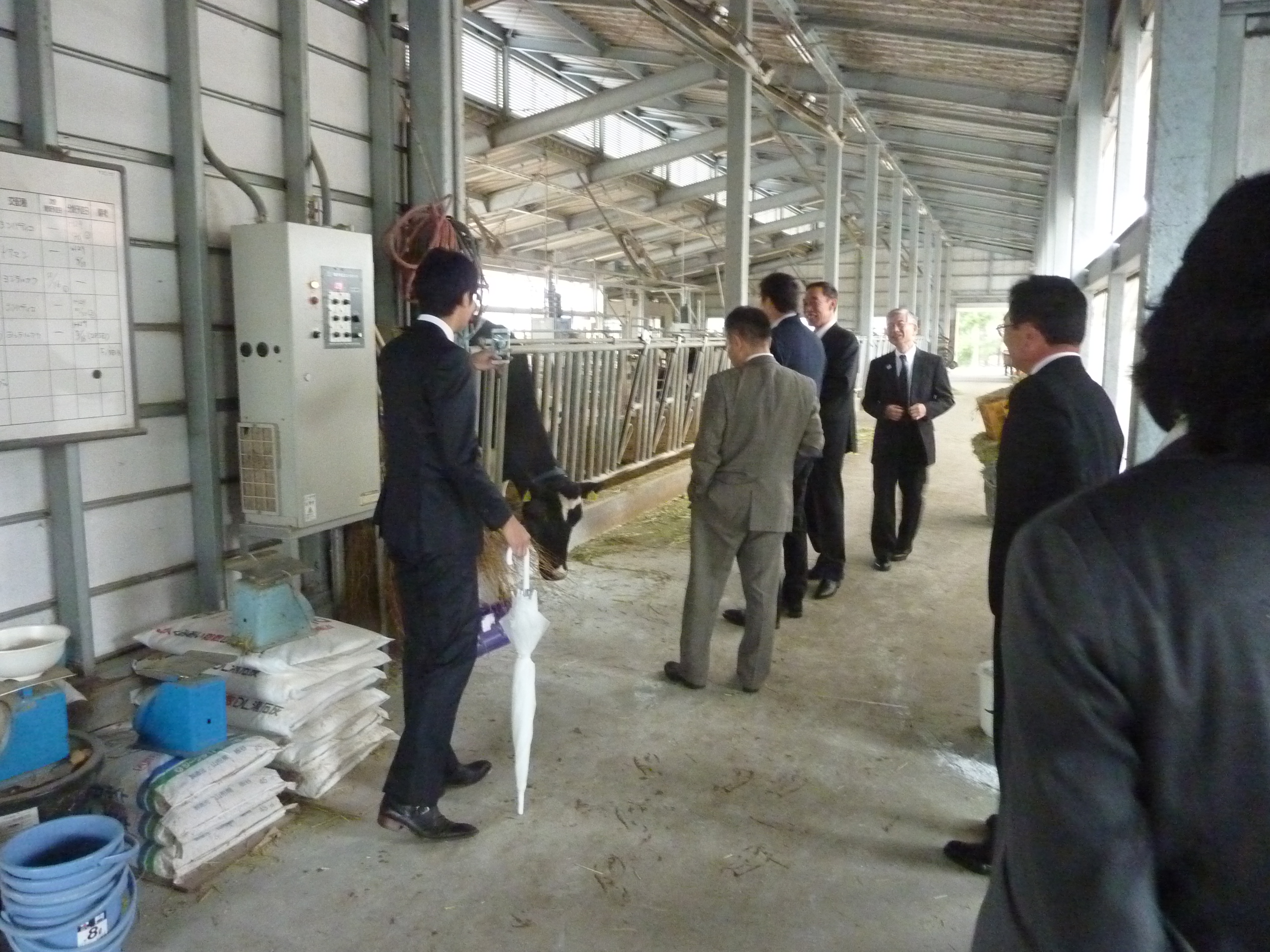 教育長学校訪問(岩瀬農業高等学校・安積高等学校・郡山北工業高等学校)の画像1