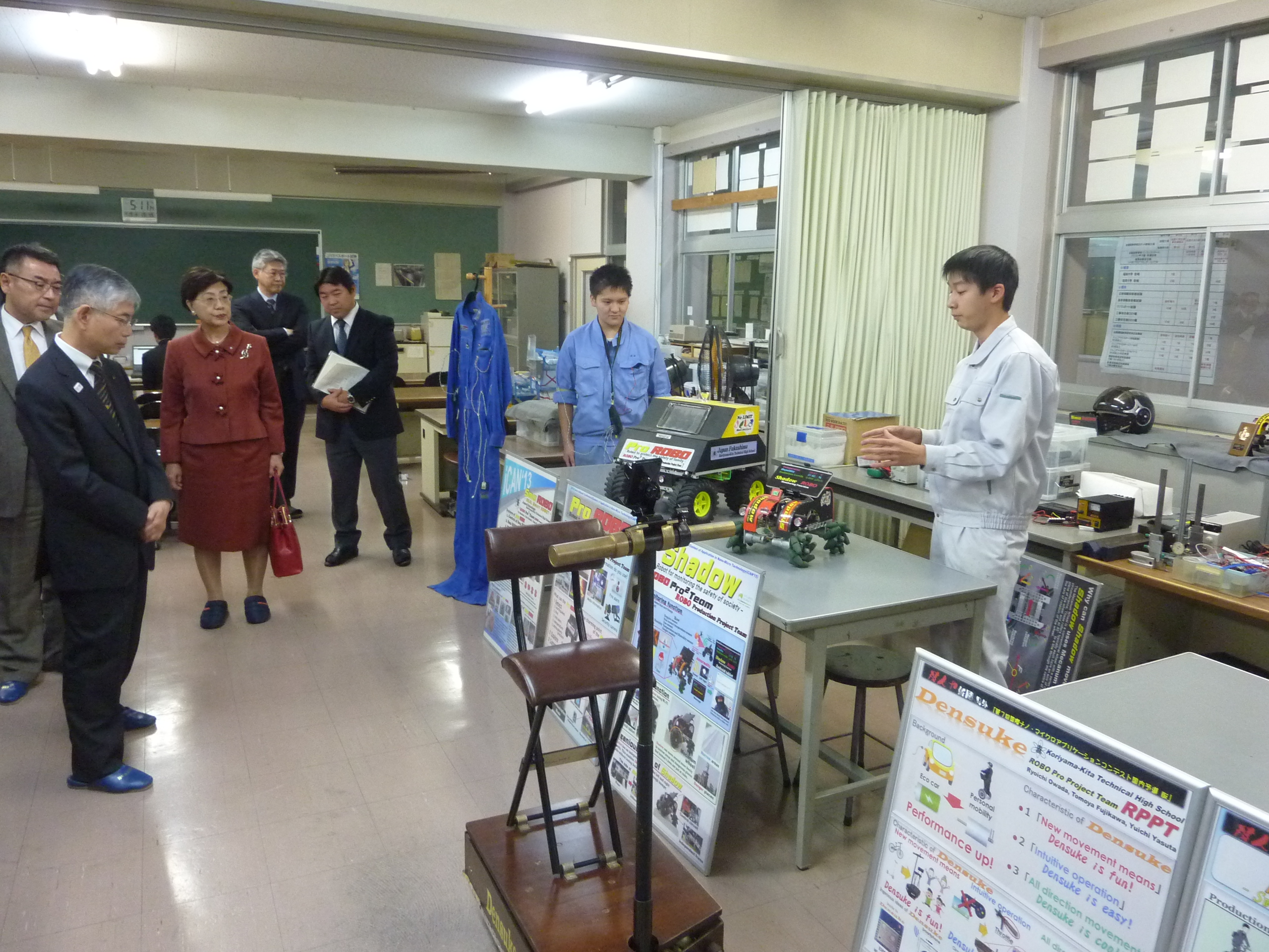 教育長学校訪問(岩瀬農業高等学校・安積高等学校・郡山北工業高等学校)の画像3