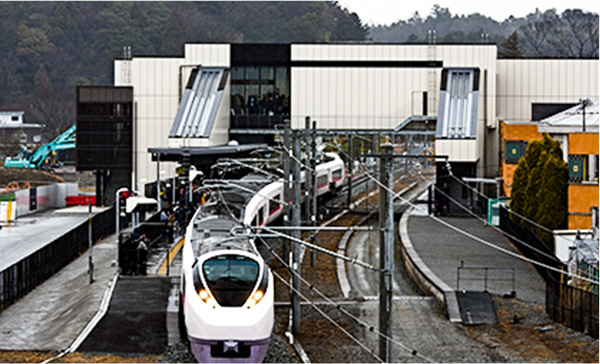 Reopening of the JR Joban Line