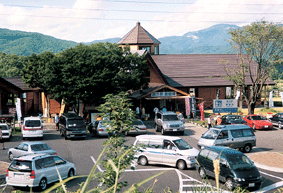 道の駅「裏磐梯」風景