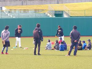 野球教室低学年