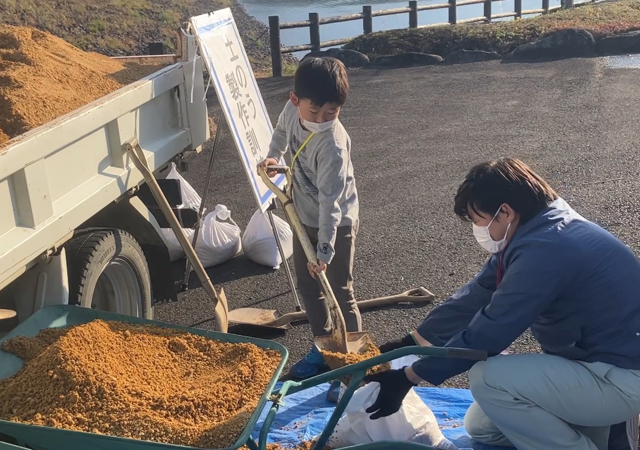 土のう製作訓練１