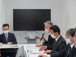 価格転嫁連絡会議　会議風景