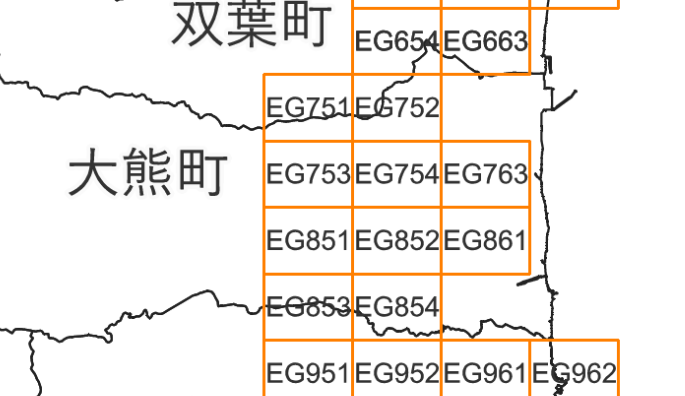 指定道路図（大熊町）
