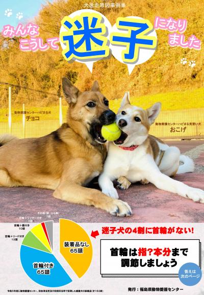 犬逸走原因事例集~みんなこうして迷子になりました~