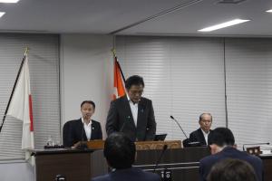 一般質問（石井信夫議員）の写真