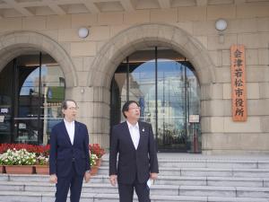 会津若松市訪問画像１