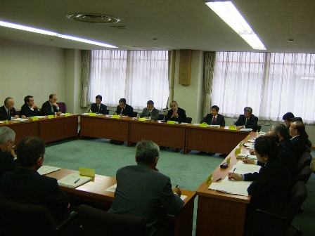 会議の模様