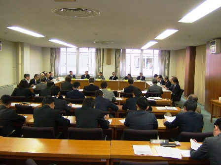 会議の模様