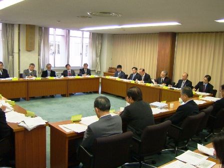 会議の模様