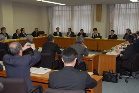 会議の模様