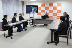 「健康寿命をのばそう！アワード」厚生労働大臣最優秀賞受賞報告写真１