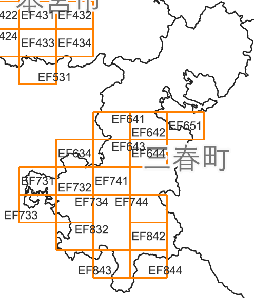 指定道路図（三春町）