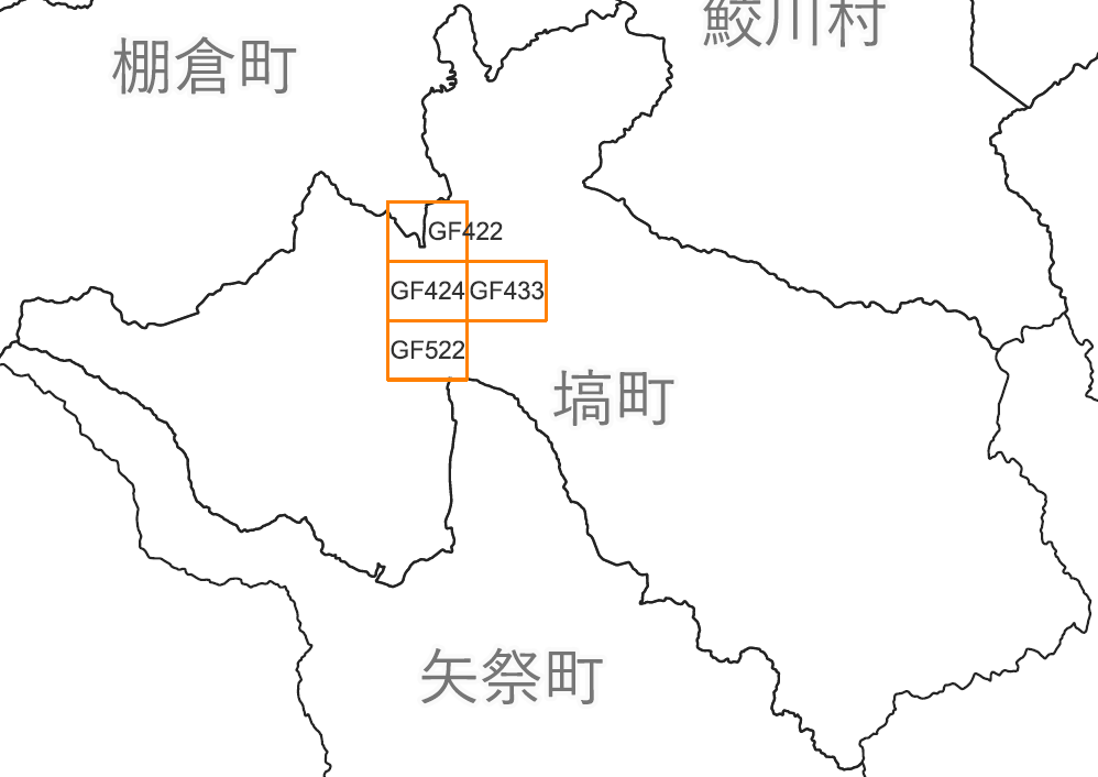 指定道路図（塙町）