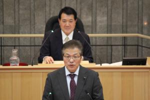 一般質問（石井信夫議員）の写真