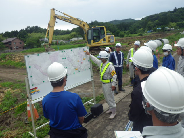 ほ場整備工事浮金第二地区2