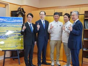 知事訪問