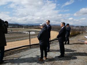 知事訪問