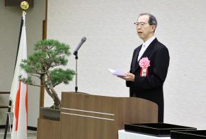 知事式辞