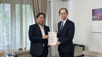 林芳正総務大臣への要望