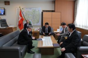 代表者会議の様子