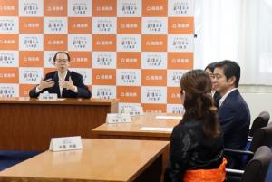 知事懇談
