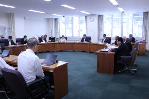 総務委員会（採決）の様子