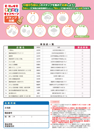 チラシ裏面