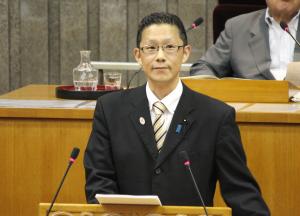 一般質問(先崎温容議員)